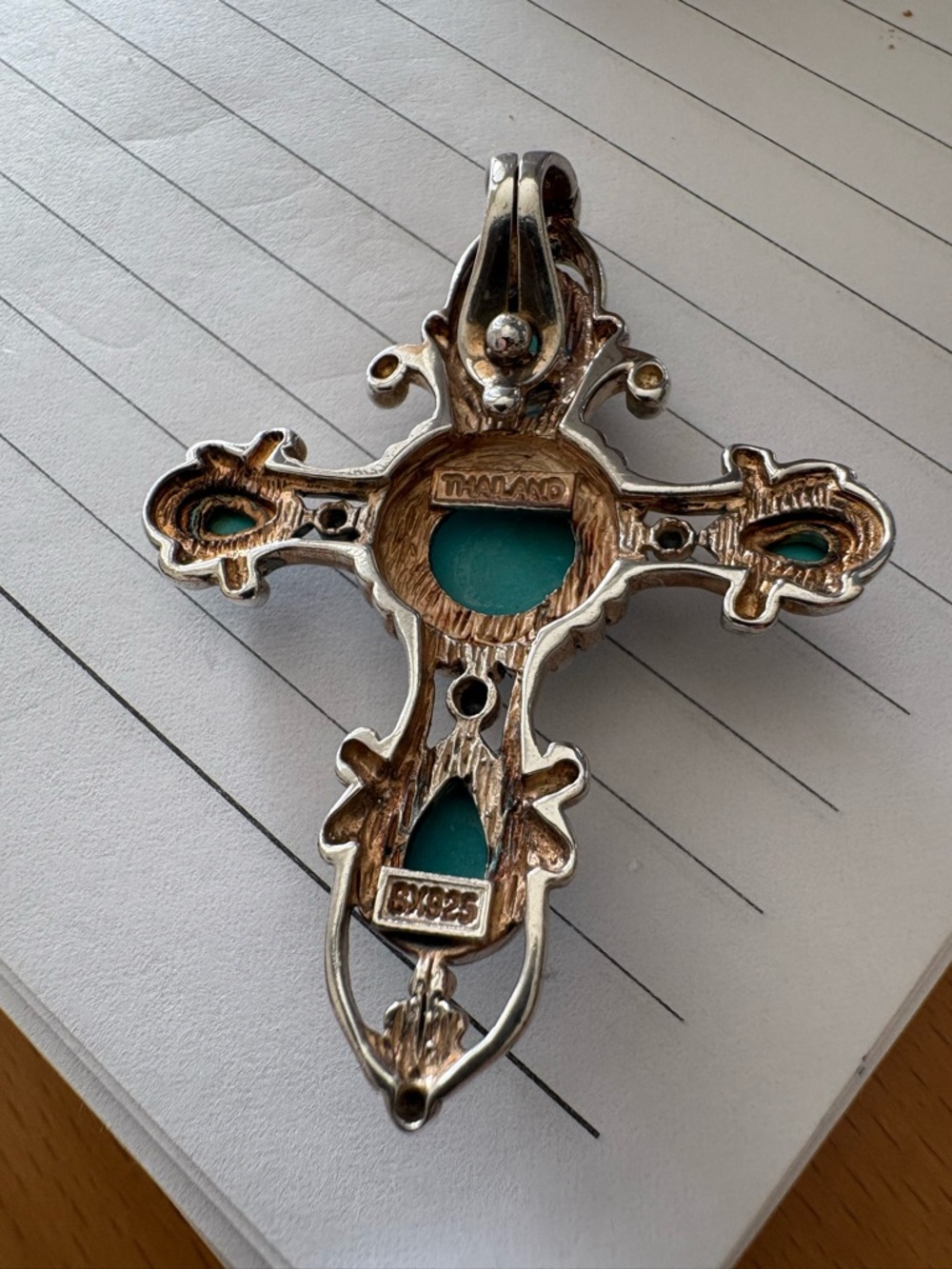 Turquoise Cross - Picture 3 of 4